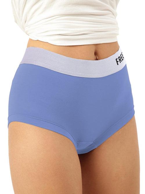 Women's Anti-Bacterial Micro Modal Boxer Brief with Silverfox Waistband (Pack of 1)