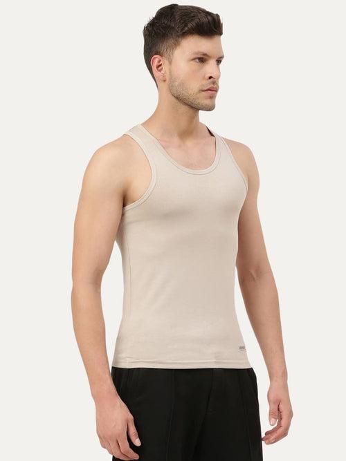 Twin Skin Organic Bamboo Vest - Comfort Fit (Pack of 3)