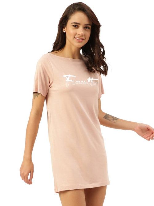 Twin Skin Women's T-shirt Dress (Pack of 1)