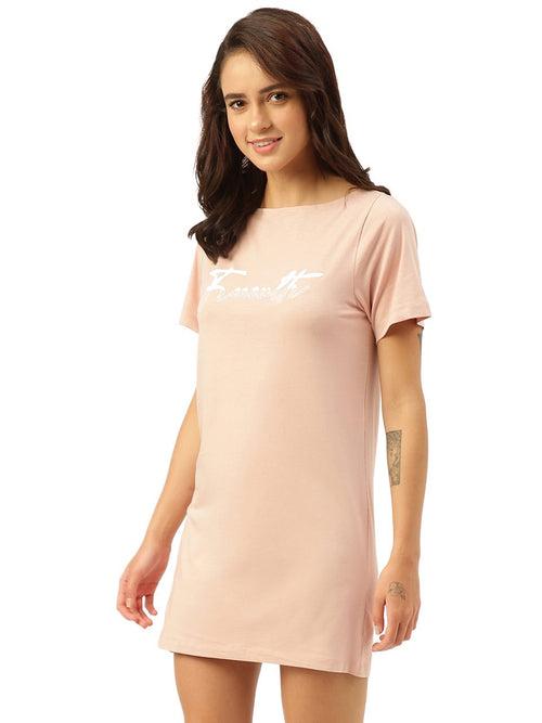 Twin Skin Women's T-shirt Dress (Pack of 1)