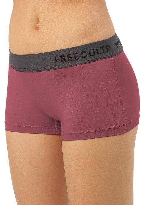 Women's Micro Modal Boy Shorts (Pack of 5)