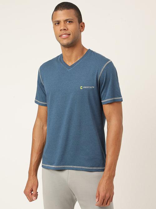 Men's Organic Bamboo Casual Tees - V-Neck (Pack Of 1)