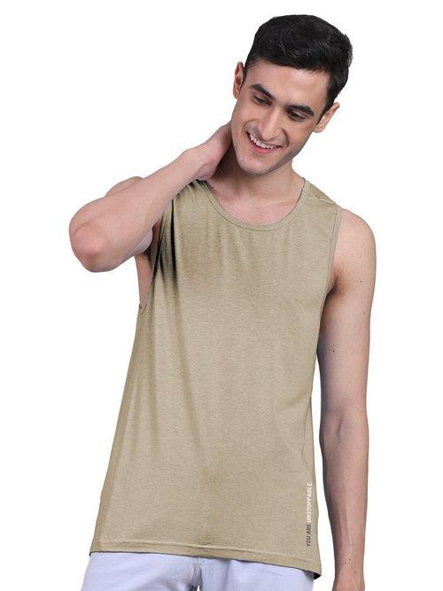 Twin Skin Organic Bamboo Vest - Active Fit (Pack of 4)