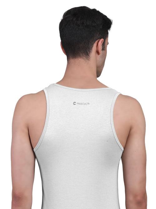 Twin Skin Organic Bamboo Vest - Comfort Fit (Pack of 3)