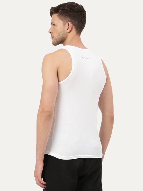 Twin Skin Organic Bamboo Vest - Comfort Fit (Pack Of 1)