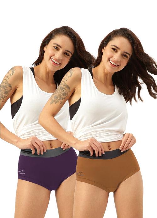 Women's Micro Modal Boxer Brief (Pack of 2)