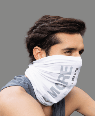 Unisex Organic Bandana Masks - Printed (Pack of 1)