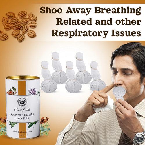 Ayurvedic Breathe Easy Potli - Relieve From Respiratory Distress