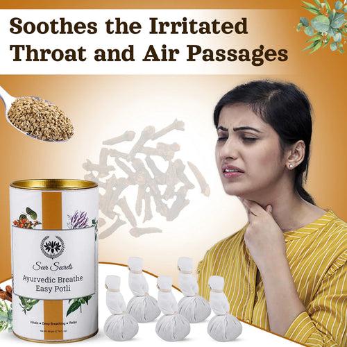 Ayurvedic Breathe Easy Potli - Relieve From Respiratory Distress