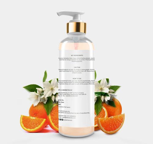 Sedative Jasmine & Orange Soothing Yogurt Enzyme Body Cleanser, 200ml