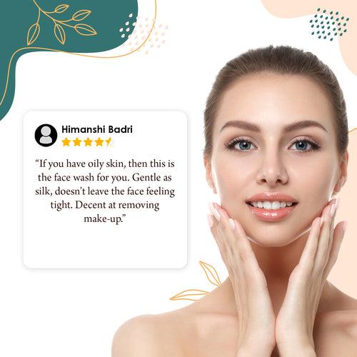 Lemon Shorea Cinnamon Sebum Retarding Facial Cleanser - For Oily Skin, 100ml