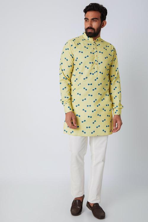 Sunglass Print Kurta