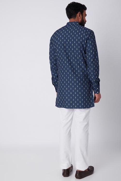 Pineapple Print Kurta