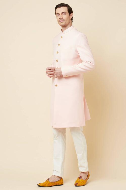 Pale Pink Sherwani Set