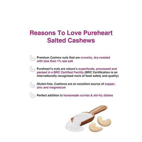 Pureheart Salted Cashew Can