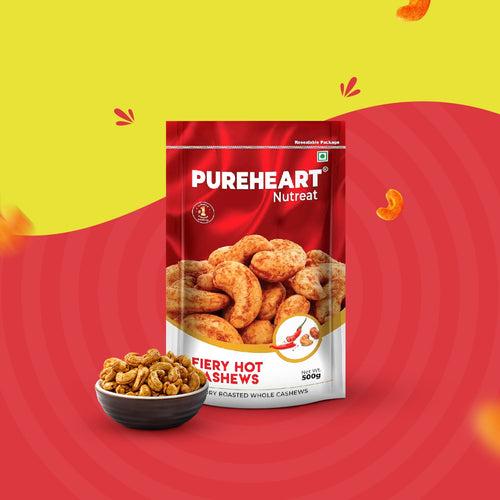 Pureheart Nutreat Fiery Hot Cashews