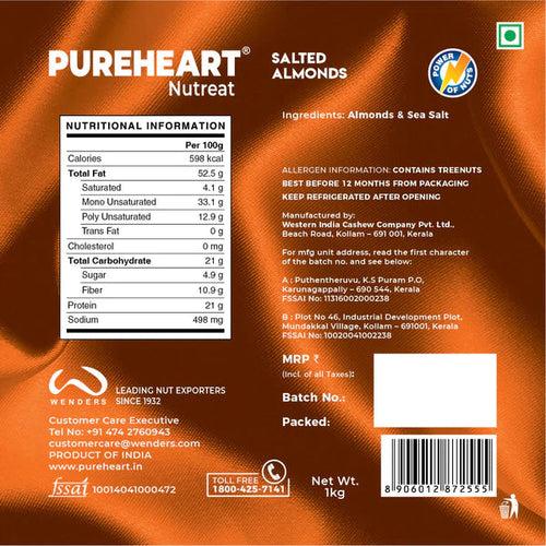 Pureheart Nutreat Salted Almonds