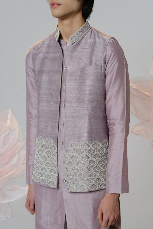 CLOUD SERENITY NEHRU JACKET SET