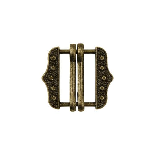 Vintage Style Premium Designer Double Adjuster Pant/Waistcoat Buckle