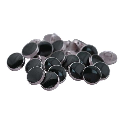 Plain Round Shape Enamel Colour Metal Shirt Buttons