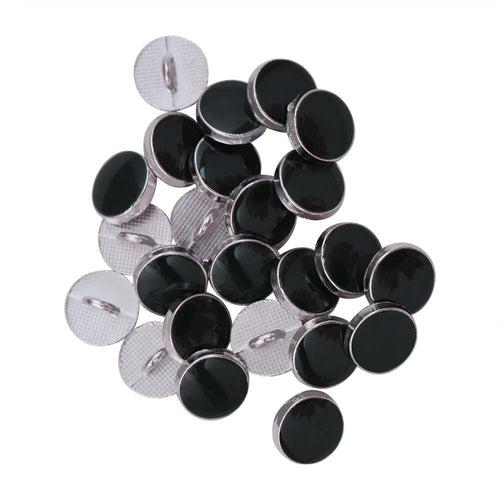 Plain Round Shape Enamel Colour Metal Shirt Buttons