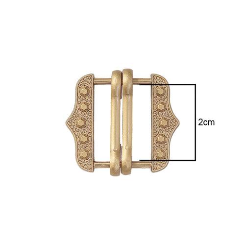 Vintage Style Premium Designer Double Adjuster Pant/Waistcoat Buckle