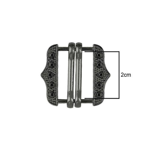 Vintage Style Premium Designer Double Adjuster Pant/Waistcoat Buckle