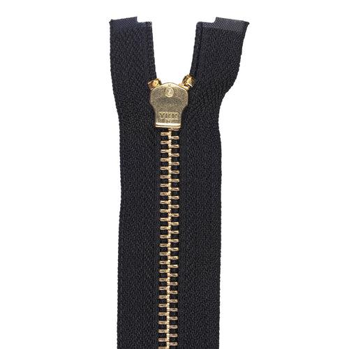 YKK- Premium #5 Gold Open-End / Closed-End YKK Zipper