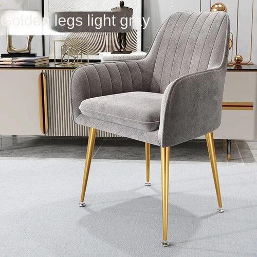 Wooden Twist Bonzer Velvet Fabric Modern Cafe Dining Chair with Metal Legs Stylish Seating for Kitchen and Dining Room