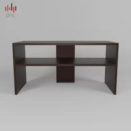 Modern Wenge Rectangular TV Entertainment Unit with Storage