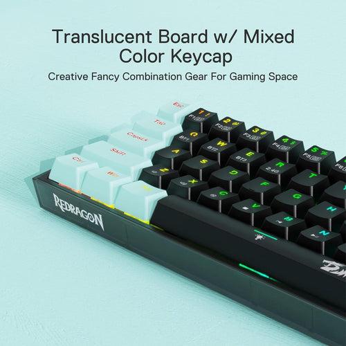 Castro K631 SE - 65% Bluetooth + 2.4Ghz + Wired Mechanical Keyboard (Custom Switch)