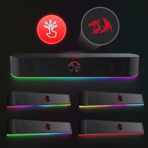 ADIEMUS GS560 -  RGB 2.0 Channel USB  Wired Soundbar