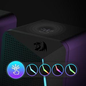 WALTZ GS510- RGB 2.0 Channel Gaming Wired Desktop Speakers