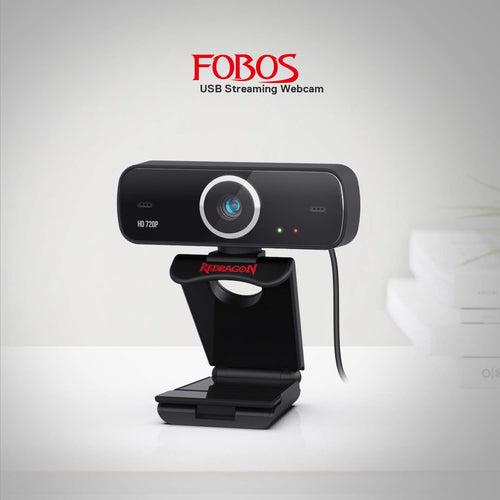 (RENEWED) FOBOS GW600 720P Webcam with Built-in Dual Microphone