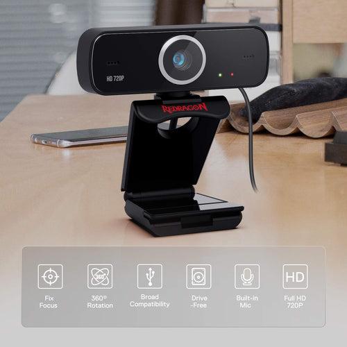 FOBOS GW600 720P Webcam with Built-in Dual Microphone