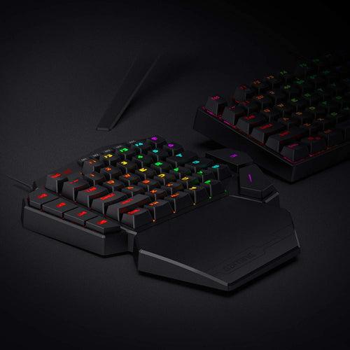 DITI K585 - One Handed Wired RGB Mechanical Keyboard (Blue Switch)