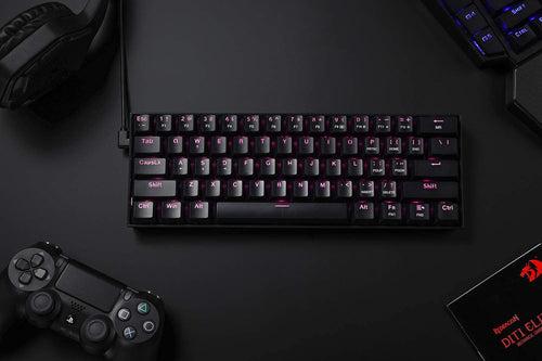 UNBOXED - DRAGON BORN - K630 Mechanical Keyboard Pink LED (Brown Switch)