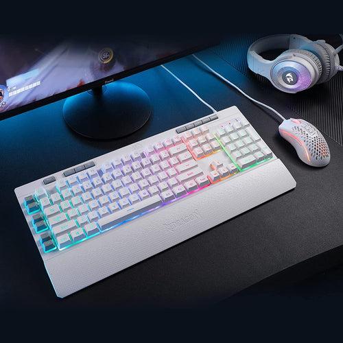 Unboxed - Shiva K512 White Membrane Keyboard (White)