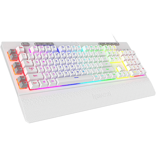 Shiva K512- Wired Membrane Keyboard RGB White