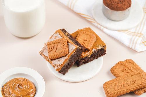 Lotus Biscoff Brownie