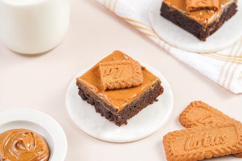 Lotus Biscoff Brownie