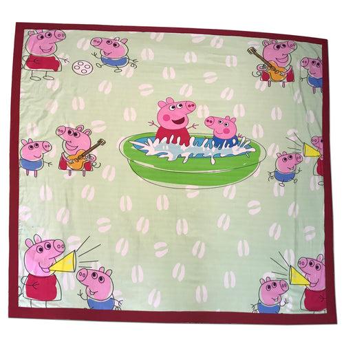 Blanket/Quilt - Bathing Peppa Reversible Quilt