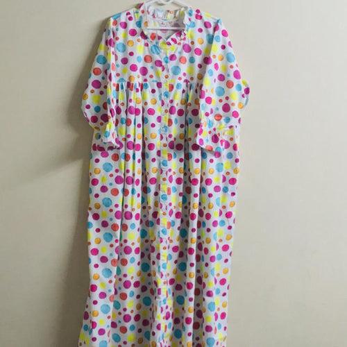 Gown for Girls and Women - Colorful Polka dots
