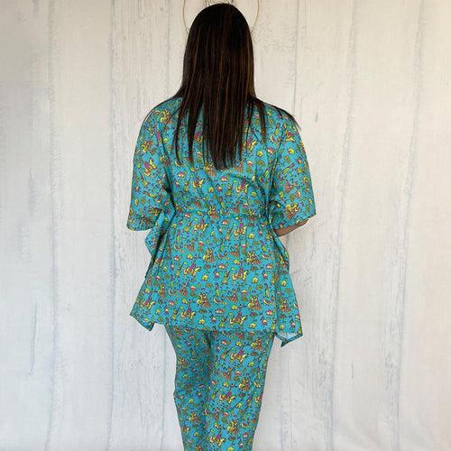 Kaftan Jammies - Folk Art