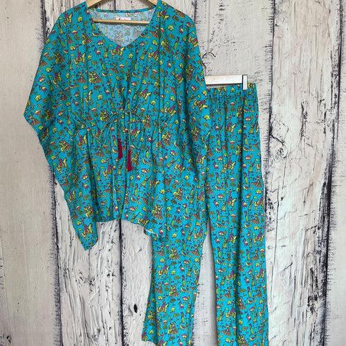 Kaftan Jammies - Folk Art