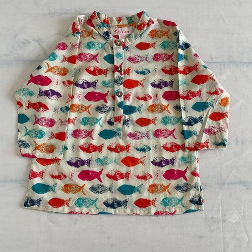 Pajama set for boys and girls - Fish