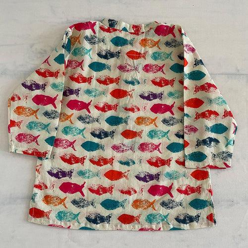 Pajama set for boys and girls - Fish