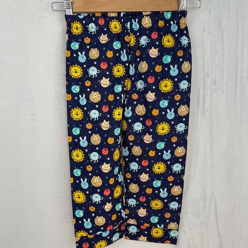 Pajama Set - Pleated Style - Solar System