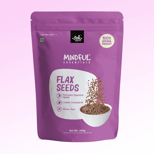 Raw Flax Seeds for Eating Rich with Fiber for Weight Loss - 250g