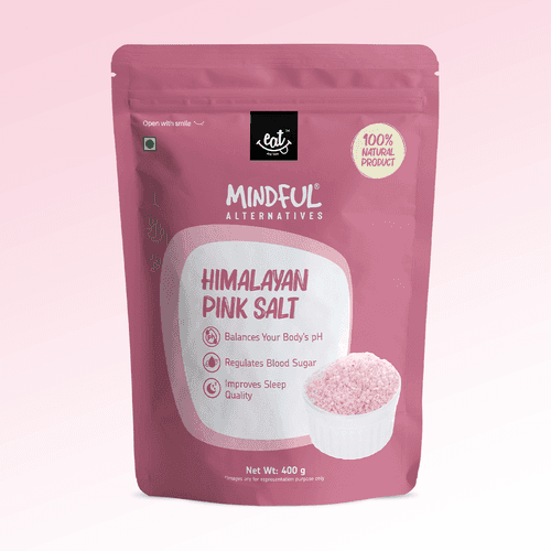Himalayan Pink Salt | Pink Rock Salt | Sendha Namak- EAT Anytime 400g